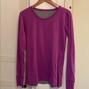 Lululemon reversible long sleeve t